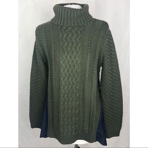 Sea New York Green wool Turtleneck sweater M